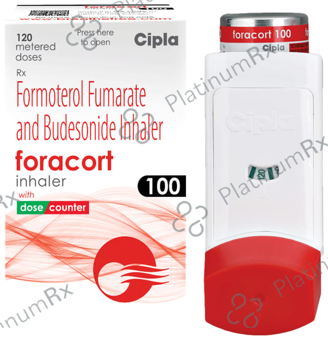 Foracort 6/100mcg Inhaler 120MDI