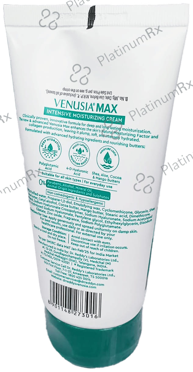 Venusia Max Intensive Moisturizing Cream 150gm