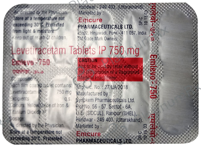Emlevo 750mg Tablet 10s