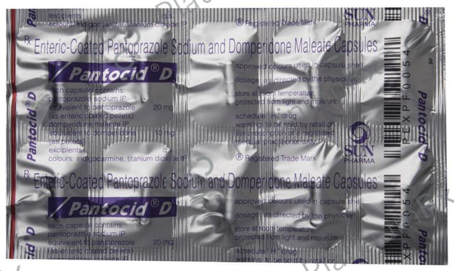 Pantocid D 10/20mg Capsule 10s