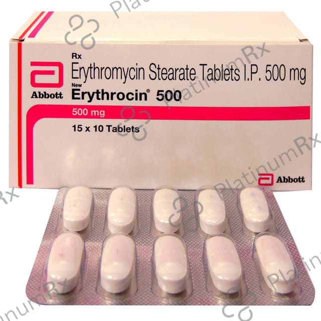 New Erythrocin 500mg Tablet 10s