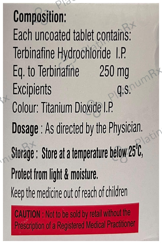 Terbiz 250mg Tablet 10s