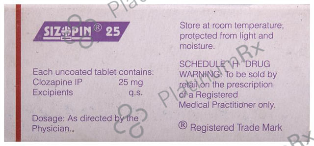 Sizopin 25mg Tablet 10s