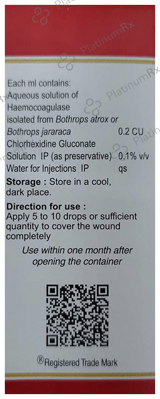 Botroclot 0.2CU Topical Solution 15ml