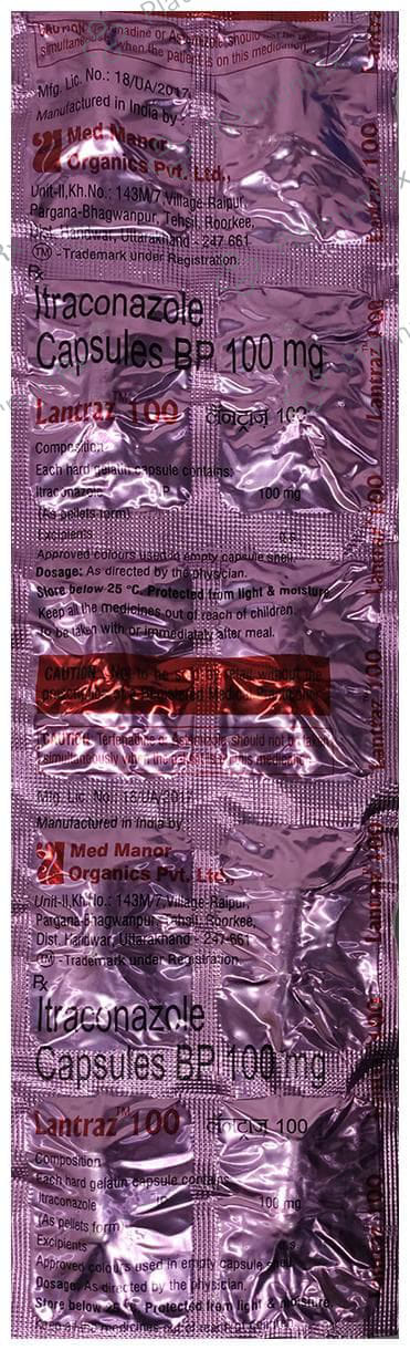 Lantraz 100mg Capsule 10s