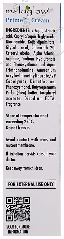 Melaglow Prime Depigmenting Cream 20gm