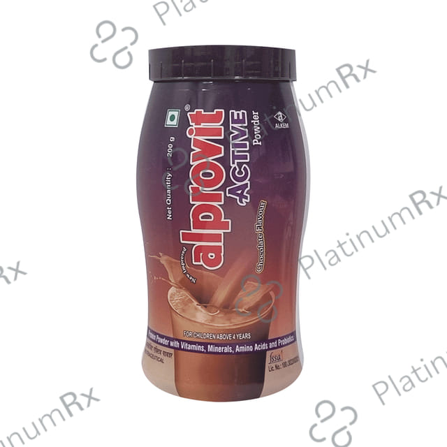 Alprovit Active Chocolate Flavour Powder 200gm