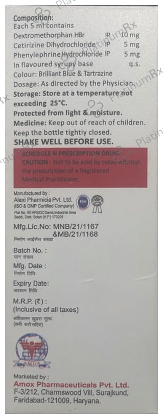 Amoxtil-CZ Syrup Sugar Free