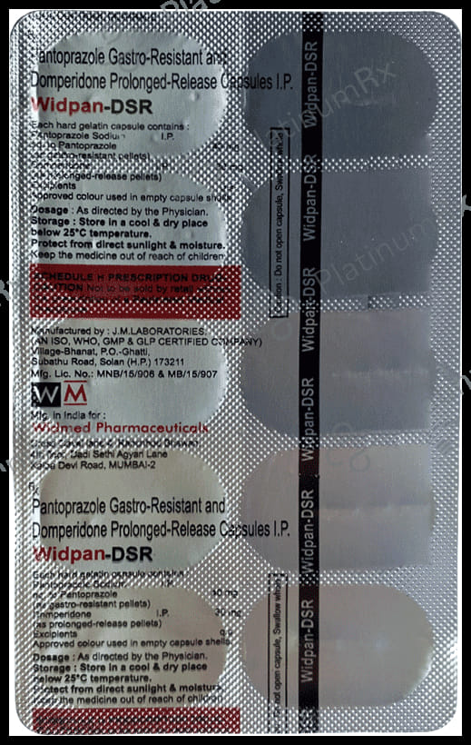 Widpan DSR Capsule 10s