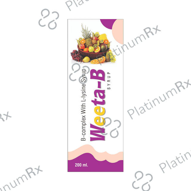 Weeta-B Syrup 200 ml