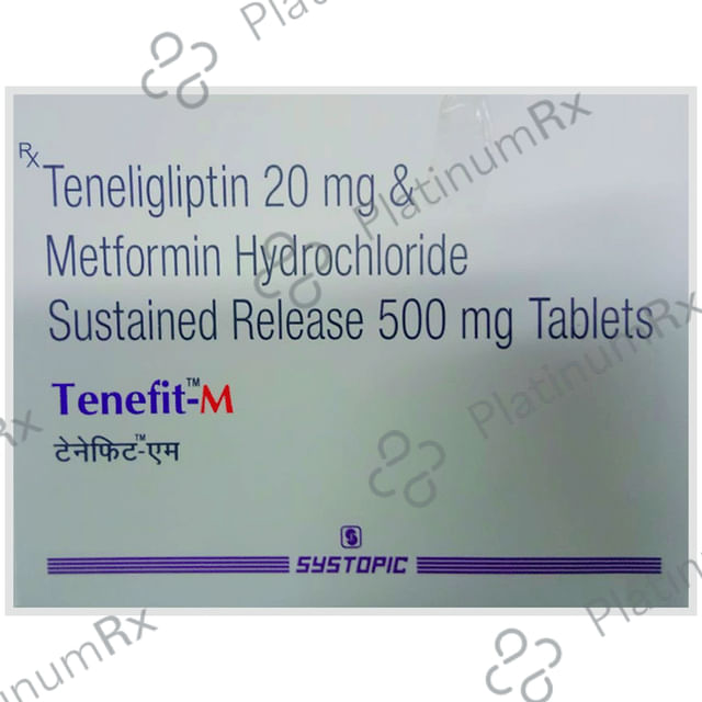 Tenefit M 500/20mg Tablet SR 15s