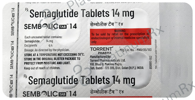 Sembolic 14mg Tablet 10s