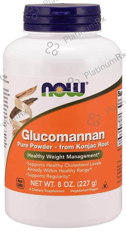 Now Foods Glucomannan Pure Powder