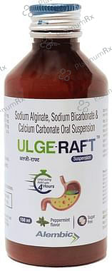 Ulge Raft Peppermint Sugar Free Oral Suspension 150ml