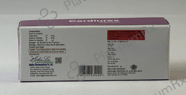 Cardiurex 6mg Injection 2ml