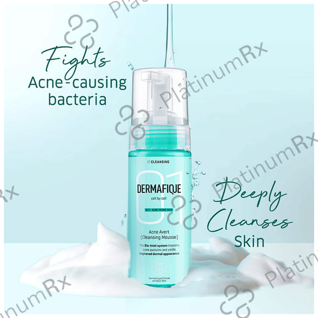 Dermafique Oily-Acne Prone Skin Acne Avert Cleansing Mousse