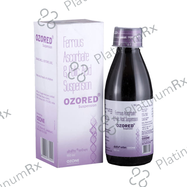 Ozored 30mg/550mcg Suspension 150ml