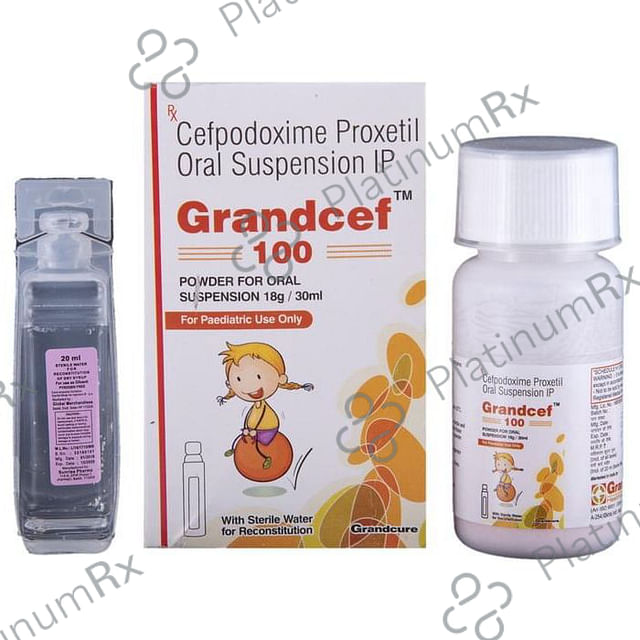 Grandcef 100 Oral Suspension