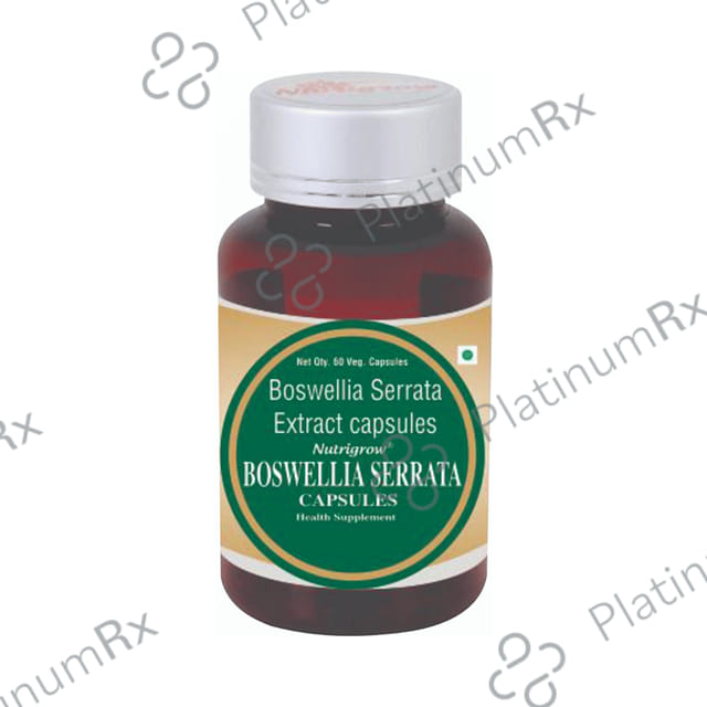 Nutrigrow Boswellia Serrata Veg Capsule