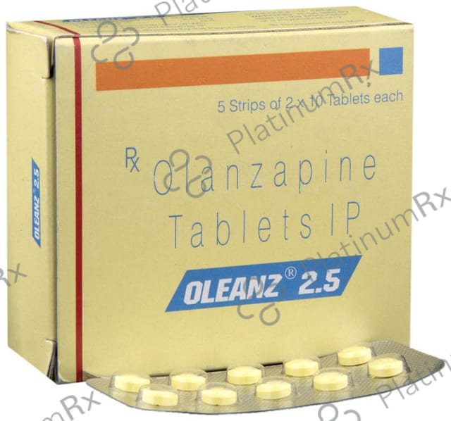 Oleanz 2.5mg Tablet 10s