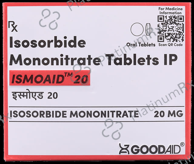 Ismoaid 20mg Tablet 30s