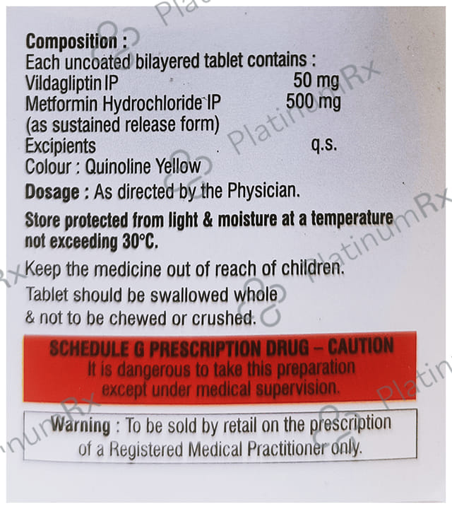 Acvilda M SR 500mg Tablet 10s