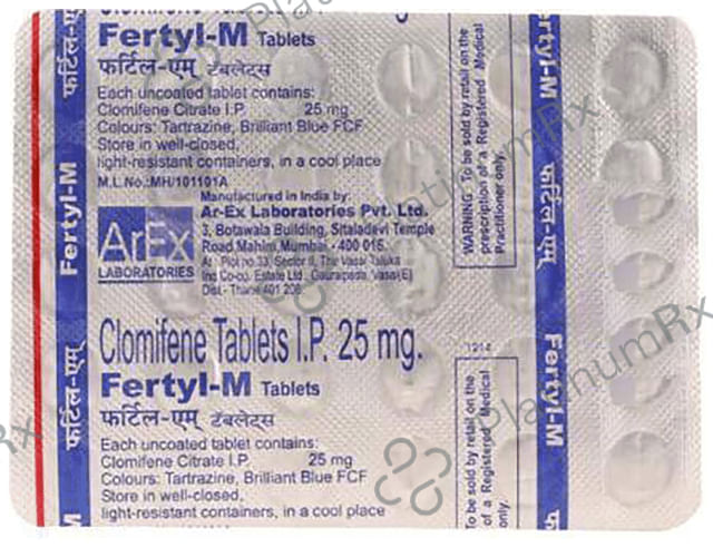 Fertyl M 25mg Tablet 30s