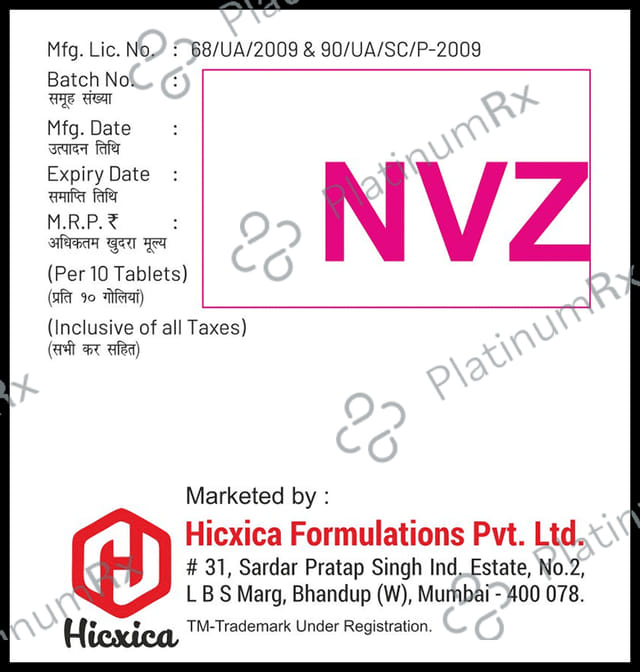 Hixita M 100 SR Tablet 10s