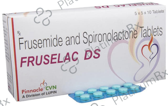 Fruselac DS 40/50mg Tablet 10s