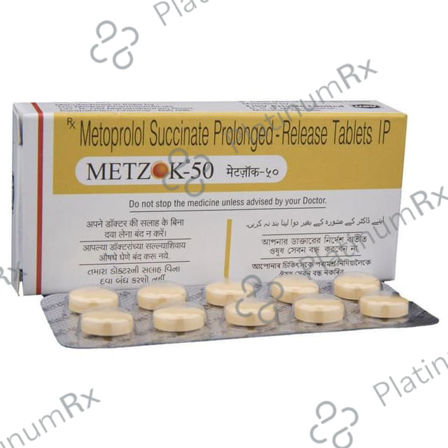 Metzok 50mg Tablet PR 10s