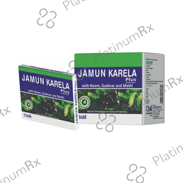 Clide Jamun Karela Plus Capsule