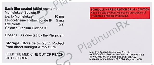 Lekost 5/10mg Tablet 10s