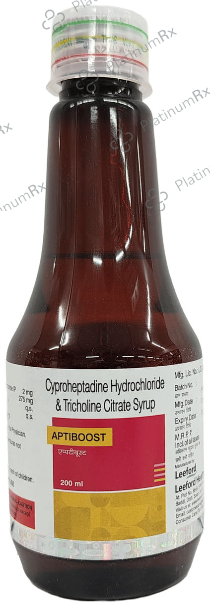 Aptiboost 2/275mg Syrup 200ml
