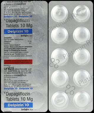 Delpizin 10mg Tablet 10s