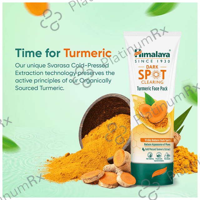 Himalaya Dark Spot Clearing Face Pack Turmeric 50 gm