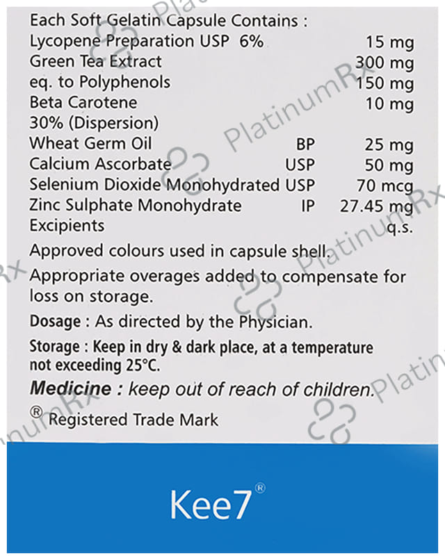 Kee 7 Softgel Capsule