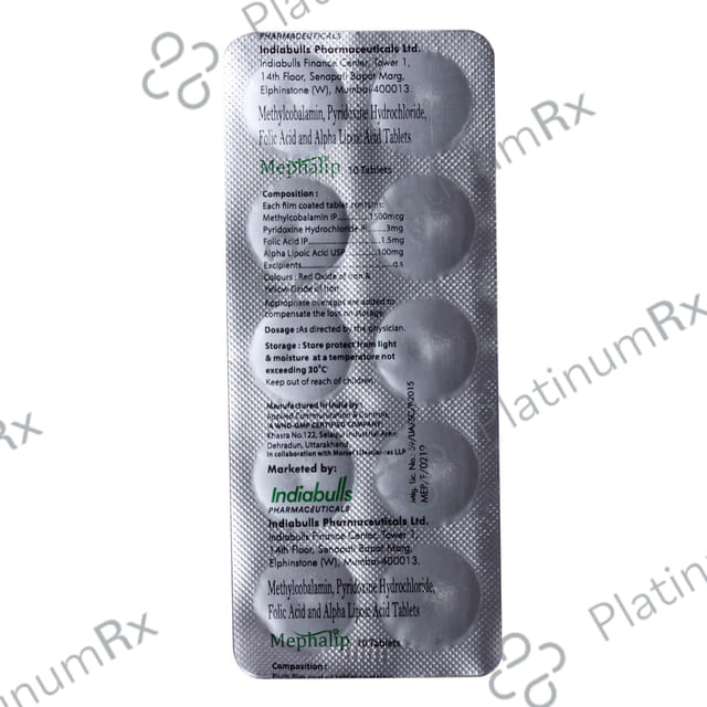 Mephalip Tablet 10s