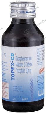Topex CD 10/4mg Syrup 100ml