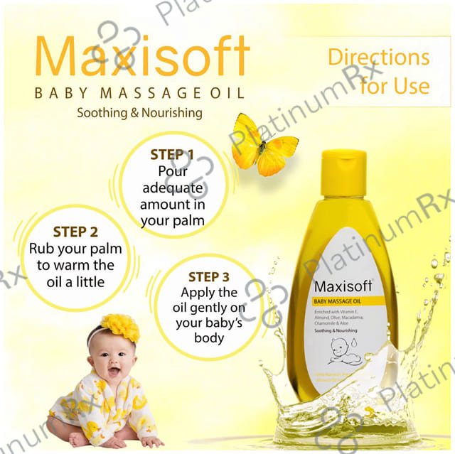 Maxisoft Baby Massage Oil