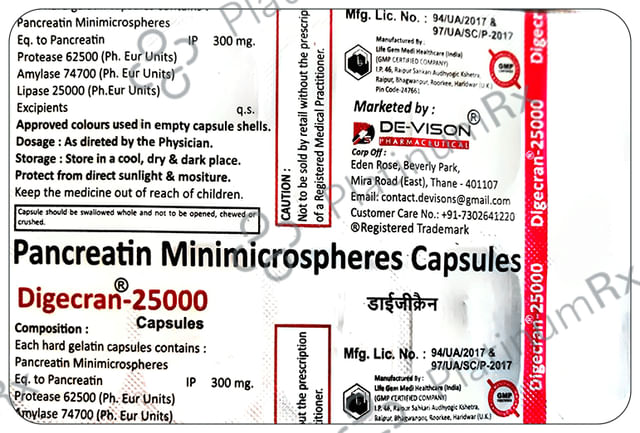 Digecran 25000 Capsule