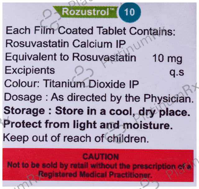 Rozustrol 10 Tablet