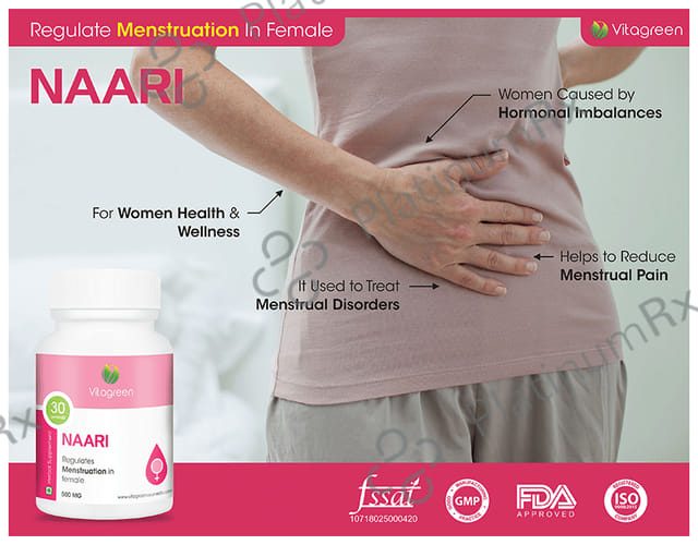 Vitagreen Naari 500mg Capsule