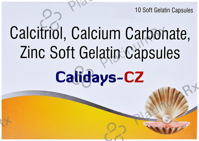 Calidays CZ Soft Gelatin Capsule 10s