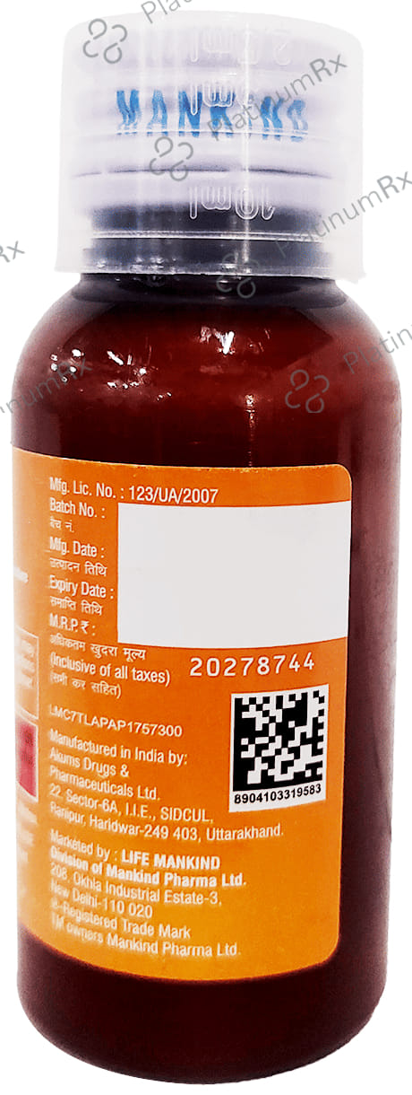 Mefkind DS 100/250mg Suspension 60ml