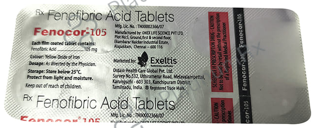 Fenocor 105mg Tablet 10s