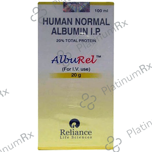 Alburel 20gm Solution for Infusion 100ml