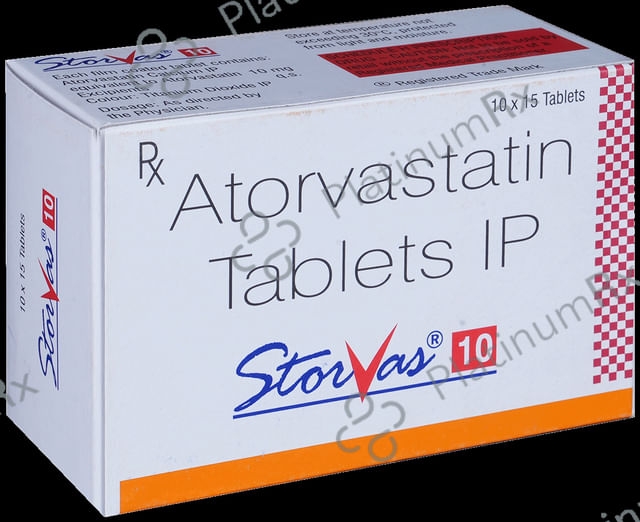 Storvas 10mg Tablet 15s