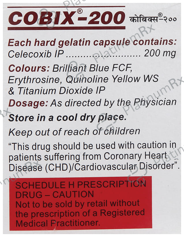 Cobix 200mg Capsule 10s