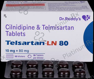 Telsartan LN 10mg/80mg Tablet