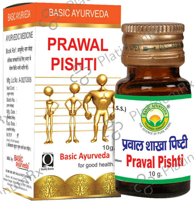 Basic Ayurveda Prawal Pishti 10 gm